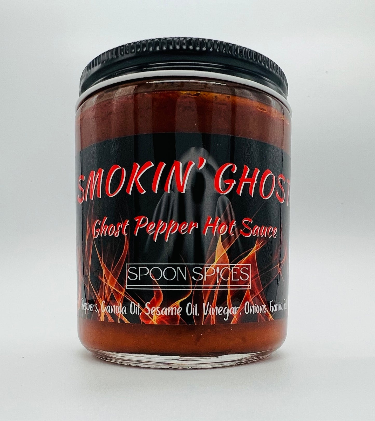 Smoking Ghost Pepper Sauce